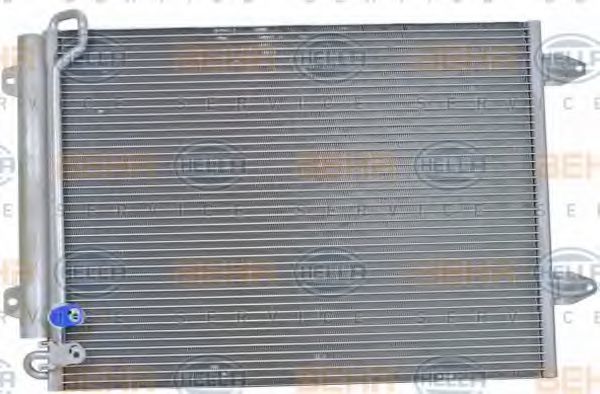 Радіатор кондиціонера HELLA 8FC 351 317-544