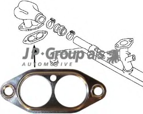 Прокладка коллектора впускного JP GROUP 8119600206