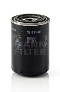Фільтр оливи MANN W81881