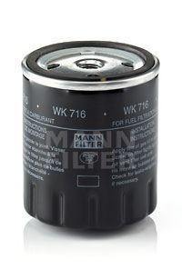 Фильтр топливный MANN WK716
