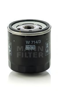 Фільтр оливи MANN W7143