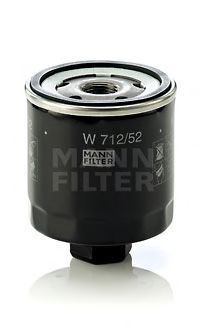 Фільтр оливи MANN W71252