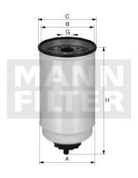 Фільтр палива MANN WK10017X