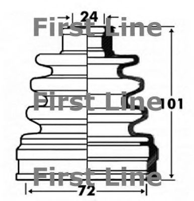 Пыльник FIRST LINE FCB2865