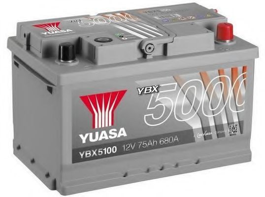 Акумулятор 75аг Silver High Performance YUASA YBX5100