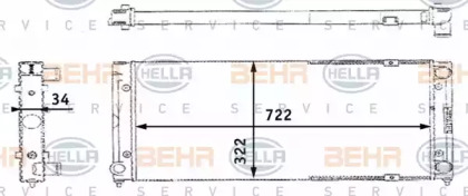 Теплообменник BEHR 8MK 376 713-474