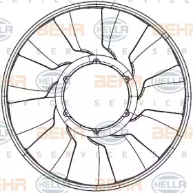 Рабочее колесо вентилятора BEHR 8MV 376 907-271