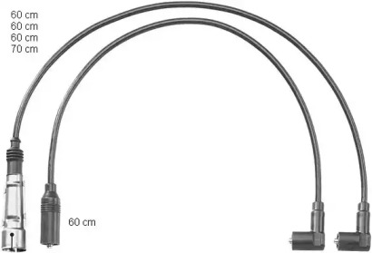 Комплект электропроводки BERU PRO1149