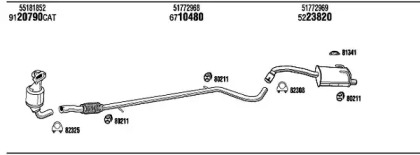 Глушитель FONOS FIK018092B
