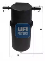 Фильтр топливный UFI 24.144.00