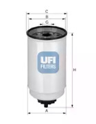 Фільтр палива UFI 24.371.00