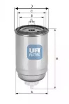 Фильтр топливный UFI 24.399.00