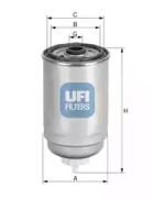 Фильтр топливный UFI 24.414.00