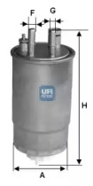 Фильтр топливный UFI 24.ONE.00