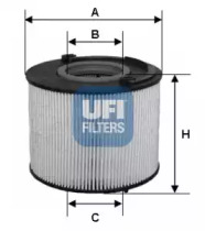Фильтр топливный UFI 26.015.00
