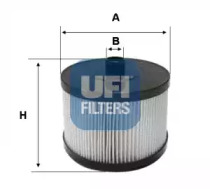 Фільтр палива UFI 26.022.00