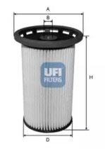 Фильтр топливный UFI 26.025.00