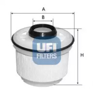 Фильтр топливный UFI 26.045.00
