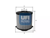 Фильтр топливный UFI 26.058.00