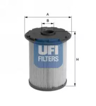 Фильтр топливный UFI 26.693.00