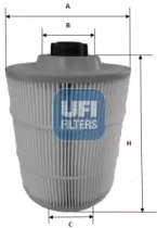 Фильтр воздушный UFI 27.A00.00