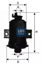 Фильтр топливный UFI 31.560.00