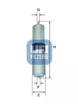 Фильтр топливный UFI 31.926.01