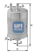 Фільтр палива UFI 31.958.00