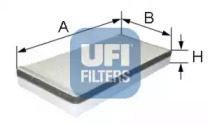Фильтр воздуха салона UFI 53.059.00