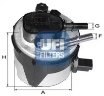 Фільтр палива UFI 55.170.00