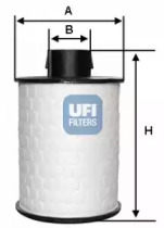 Фільтр палива UFI 60.H2O.00