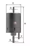 Фильтр топливный SOFIMA S 1830 B