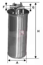 Фильтр топливный SOFIMA S 4001 NR