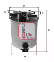 Фильтр топливный SOFIMA S 5393 GC