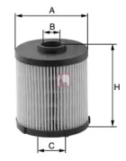 Фильтр топливный SOFIMA S 6021 NE