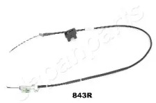 Трос стояночного тормоза JAPANPARTS BC-843R