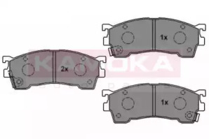 Колодки тормозные KAMOKA JQ1011900