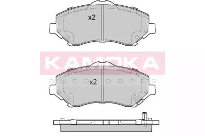 Колодки тормозные KAMOKA JQ101274