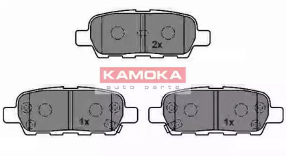 Колодки тормозные KAMOKA JQ1013386