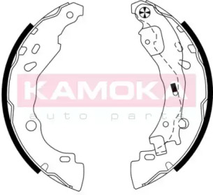 Колодки тормозные барабанные KAMOKA JQ202050