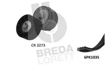 Ременный комплект BREDA LORETT KCA0031
