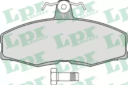 Колодки тормозные LPR 05P234