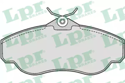 Колодки тормозные LPR 05P728