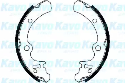 Комлект тормозных накладок KAVO PARTS BS-8404