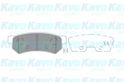 Колодки тормозные KAVO PARTS KBP-1020