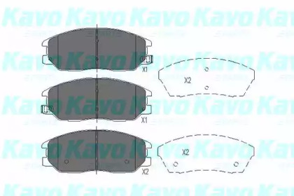 Колодки тормозные KAVO PARTS KBP-3021