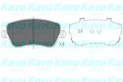 Колодки гальмівні KAVO PARTS KBP-6559