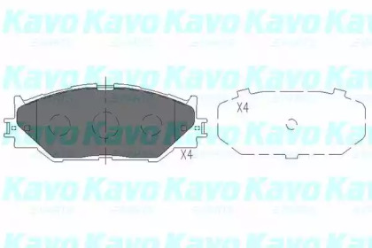 Колодки гальмівні KAVO PARTS KBP-9094