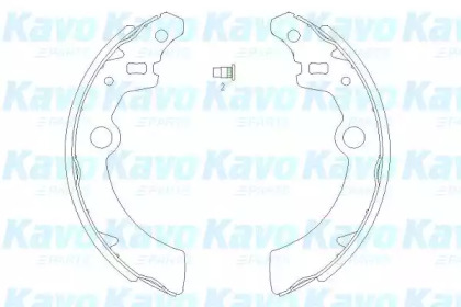 Колодки тормозные барабанные KAVO PARTS KBS-8907