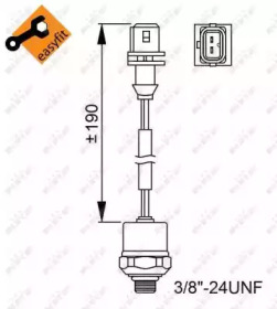Перемикач высокого давления кондиционера NRF 38951